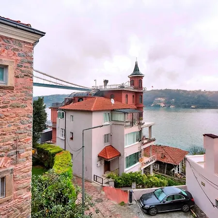 Missafir Flat With Bosphorus View In Rumeli Hisari Apartment *